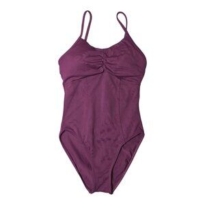 Ballet Rosa Grazia Leotard Empire Ruched Princess Seams Womans Size Small